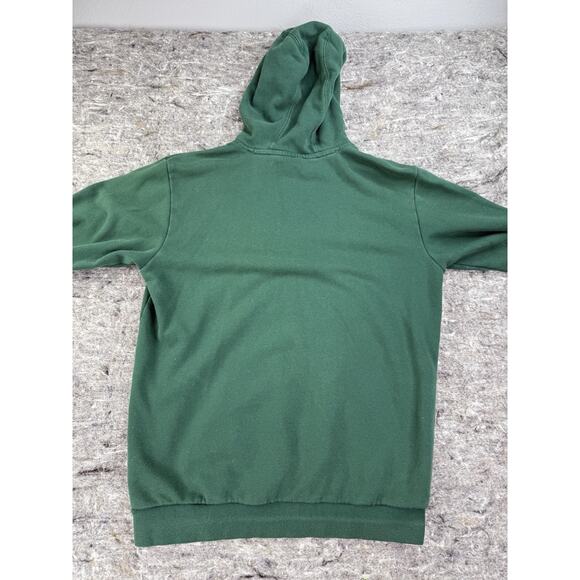 Adidas Hoodie Mens M Green Undeniable Shoes All Over Sweatshirt Embroidered‎ - Picture 10 of 11